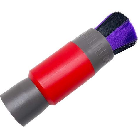 Cepillo para polvo para aspiradoras Dyson V7/V8/V10/V11/V12/V15 Slim: cepillo de limpieza que no deja marcas ni arañazos. (1/4)