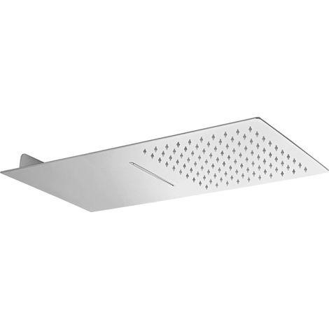 Sapho - Soffione doccia Slim a cascata, 25x55 cm, acciaio inossidabile lucido MS747 (1/3)