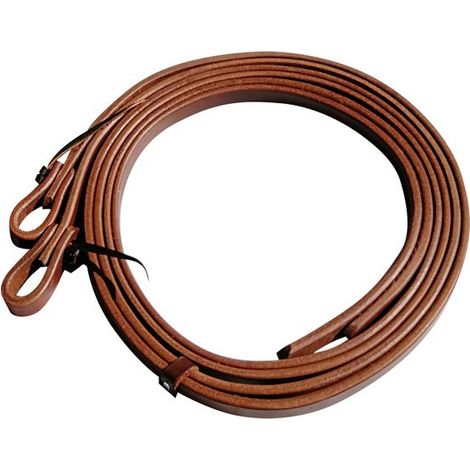 Rênes western équilibrées en cuir avec harnais