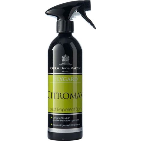 Citromax spray alla citronella per cavalli contro mosche e insetti volanti 500ml