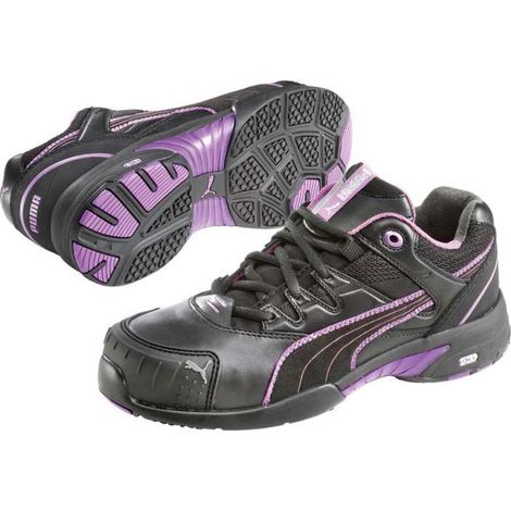Chaussures de sécurité S2 PUMA Safety Stepper Wns Low 642880-38 Taille: 38 noir, violet 1 paire(s) (1/4)