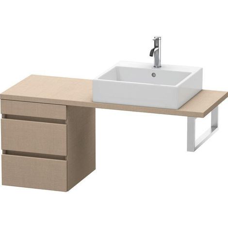 Console DURASTYLE 512x400x478mm chêne naturel / blanc mat
