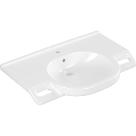 Villeroy & Boch Lavabo ViCare, 1 agujero para grifo, con (1/4)