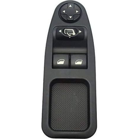 Interruptor de ventana - 1 interruptor maestro de ventana para automóvil, botón de control de ventana adecuado para Scudo 6554.ZJ. (1/4)