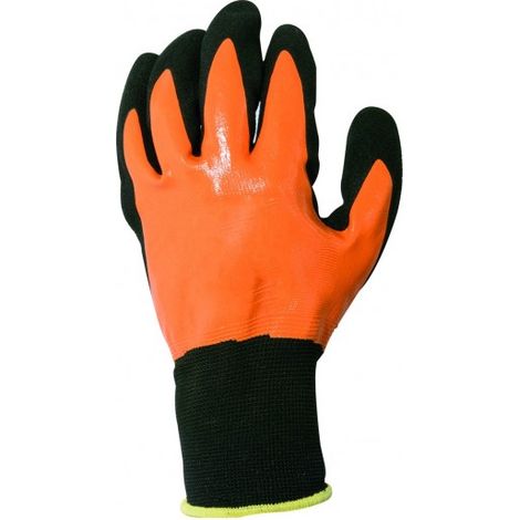 SOFOP TALIAPLAST - paire de gants nylon/nitrile façadier (taille 10)