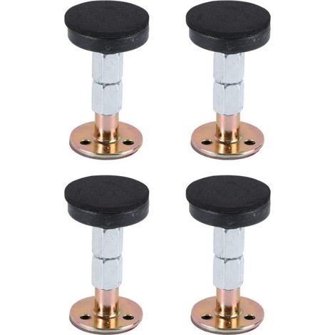 Stabilisateur Anti-Vibrations - Réglable 30 À 40 mm - Auto-Adhésif Pour Lit Mur Meuble - Lot De 4 (1/5)