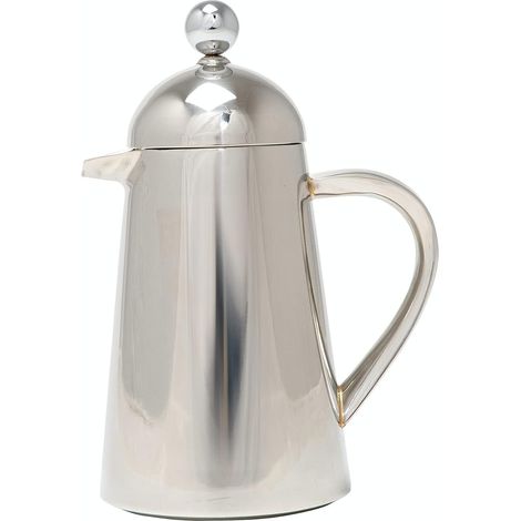 Cafetière Isotherme - 1 Unité - Acier Inoxydable - Double Paroi - Maintien Chaleur - 350 ml (1/3)