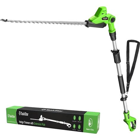 Taille-haie, Fonctionnement sans fil, Tête rotative réglable, Aucune batterie, Prise EU-b (1/2)
