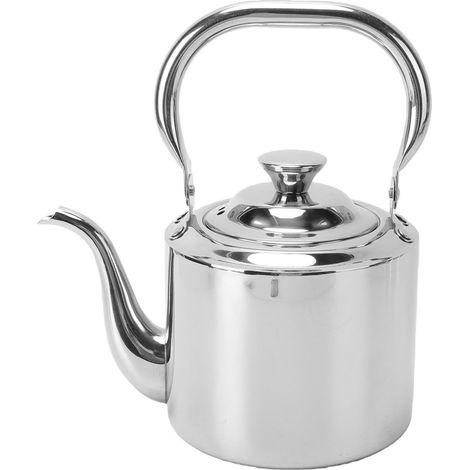 Bouilloire à thé avec infuseur, poignée de théière en acier inoxydable 304 pour toutes les cuisinières, 1,5 l (1/5)