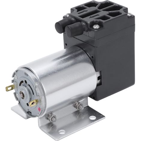 Micro pompe à vide portable silencieuse ABS aluminium aspiration air basse pression 12V DC pour appareils électriques (1/5)