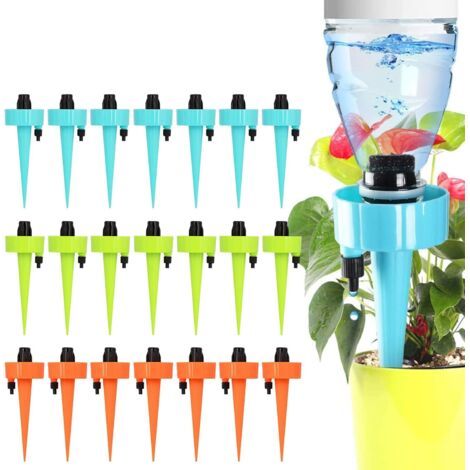 Arrosage Goutte à Goutte, Goutteurs Arrosage Goutte Goutte, 21 Pcs Irrigation Goutte à Goutte avec SystèMe D'Arrosage à LibéRation Lente pour Les Plantes D'IntéRieur Et D'ExtéRieur (1/5)