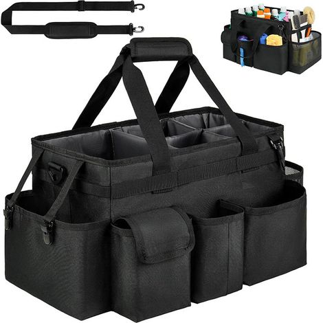 Aufbewahrungstasche für Reinigungsmittel – Handtasche – Multifunktionale Aufbewahrungstasche – Tragbare Reinigungstasche – Mehrteiliges Aufbewahrungssystem (1/3)