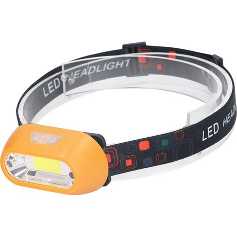 300 lm USB-wiederaufladbare Stirnlampe, rot, magnetisch, superhell, COB-LED, zum Laufen, tragbar, Stirnlampe (1/5)
