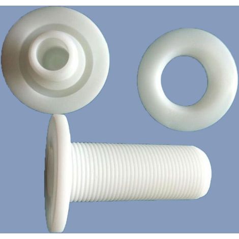Bouchon de vidange pour bateau, accessoires marins en métal, compatible avec tuyau 25 mm, pièce de drainage yacht (1/3)