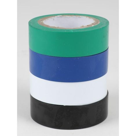 12x Isolierband Kleben Rollen Elektriker Tape Business PVC Farben Bunt Basteln (1/3)