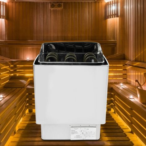 4,5 kW 220 V Edelstahl-Dampfheizgerät für Bad, Sauna und Badezimmer mit interner Steuerung (1/5)