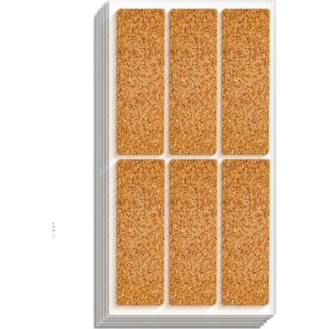 100 étiquettes autocollantes pour liège, bouteilles, lait maternel, réfrigérateur, boîtes et dossiers, avec surface écrivable au crayon à craie (1/5)
