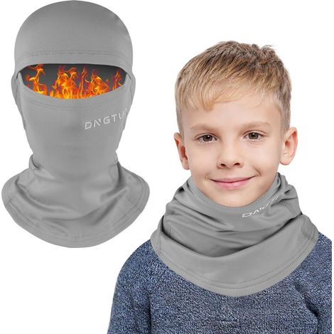 Kinder Sturmhaube Winter warm winddicht Fleece für Jungen Mädchen 4-12 Jahre (1/5)