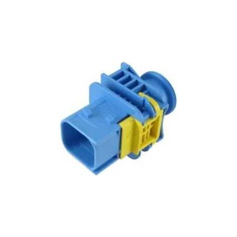 Connettore Heavy Duty Sealed 1.6X0.6 porta maschio 6vie blu senza guarnizione