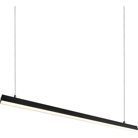Philips 2835 Apparecchio lineare LED CCT da 150 cm (tonalità di luce dimmerabile) 50W 7500Lm IP40 finitura nera
