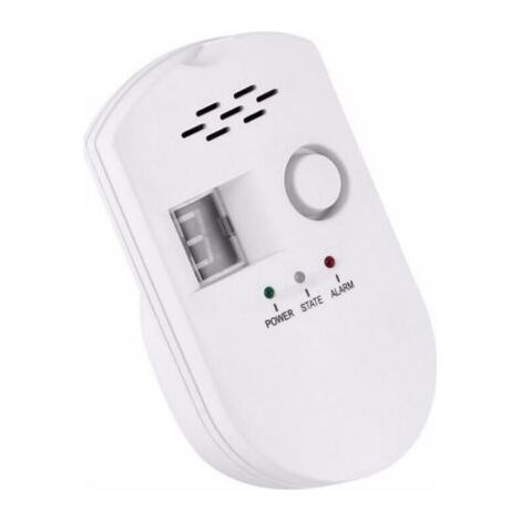 Ahlsen Digitaler Erdgasdetektor, Gasalarm für Zuhause, Gasleckdetektor, Hochempfindliche Leckageerkennung für Flüssiggas (LPG), Erdgas (LNG) und Kohle, Alarmmonitor für Haus/Küche (1/5)