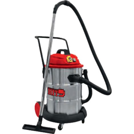 BIDONE ASPIRATUTTO INOX LT.50 1600W. C/PRESA UTENSHIT HIT
