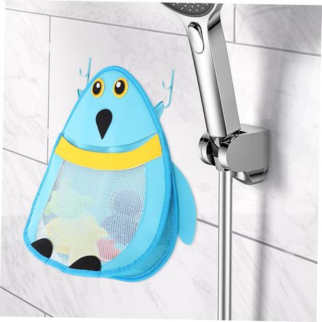 Panier De Rangement Pour Jouets De Bain Bac à Jouets De Bain Pour Garçon Pour Fille Fil Suspendre Facile à Ranger Sécher (1/5)