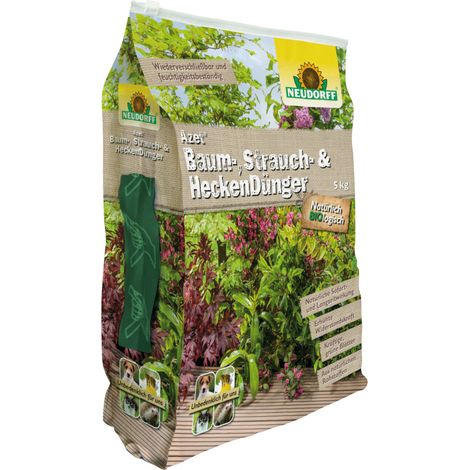 Neudorff Azet Baum-, Strauch- und HeckenDünger - 5 kg (1/4)