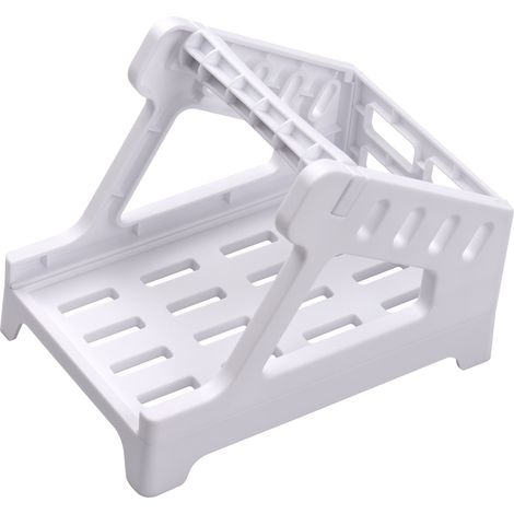Support étiquettes thermiques pour imprimantes étiquettes de bureau, rouleaux et étiquettes pliées plates expédition colis, compatible impression code-barres affranchissement envoi (1/2)