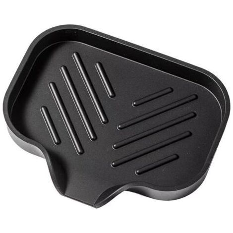 PA Porte-savon en silicone avec bec verseur - Organisateur pour lavabo de salle de bain et de cuisine, porte-éponge et porte-savon (1/4)