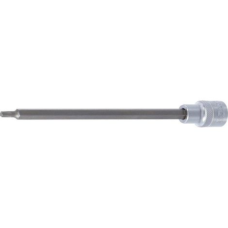 Douille à Embouts 200 mm - 12,5 mm (1/2), Profil Torx T27 - Précision et Robustesse, Acier, Zones Difficiles - D-Work (1/5)