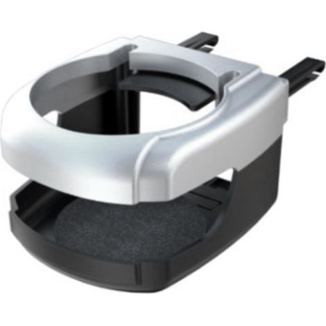 Porte-gobelet pour grille d'aération de voiture, coussinet en mousse souple, écologique et sécurisé, support pour boisson en argent (1/5)