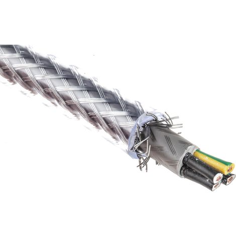 Câble de contrôle SY 4 x 0,75 mm², Blindé, en Chlorure de polyvinyle PVC ( Prix pour Bobine de 50 Mètres )