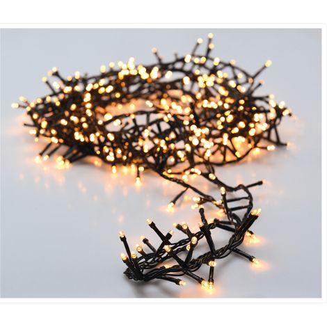 Guirlande lumineuse de Noël 1500 LED - blanc chaud (standard)