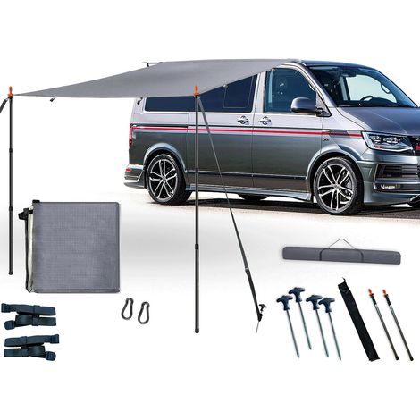 Car Awning Van Awning with Piping Rail (4-6 Mm), Van Awning, T4, T5, T6, Waterproof, Awnings, Anti-UV, Tent Bars (1/5)