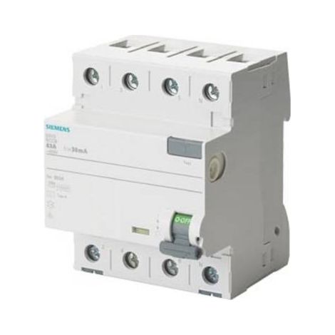 Siemens 5SV34446LA01 disjoncteur différentiel blanc 40A (1/2)