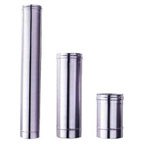ALA 2000 Tubo Inox 25X50 per Riscaldamento Ricambi e Accessori Stufe e Camini (1/2)
