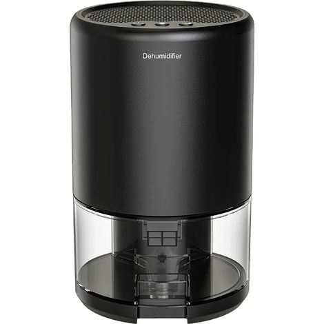 Déshumidificateur domestique (noir), modèle amélioré de 35 oz avec arrêt automatique (1/5)