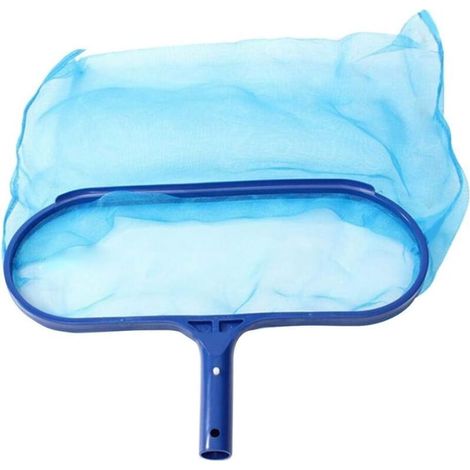 Robuster 43 cm (17 Zoll) großer Pool-Laubkescher mit tiefem, feinmaschigem Netz zum Entfernen von Laubsäcken. Kunststoffrahmen (Stange nicht enthalten). (1/5)