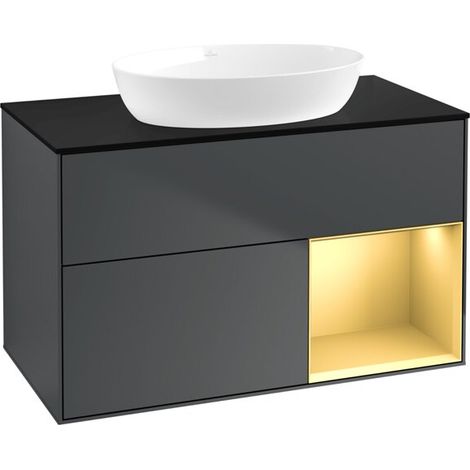 Villeroy & Boch FA22HFHG meuble sous-lavabo Finion FA2 (1/2)