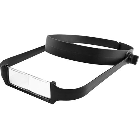 Loupe Serre-tête Fine avec 4 lentilles Noir (1/5)