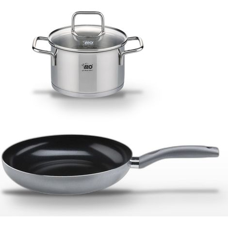 Lot Poêle 32cm et Faitout 20cm Elo Ducato