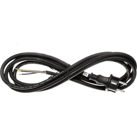 Cavo di collegamento, spina dritta rotonda, 3x1,5 3M - E00000-03059