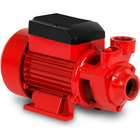 Bomba agua centrífuga aspiración 370W conexión 1" altura 40m caudal 2800l/h EBERTH (1/5)