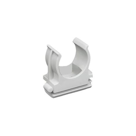CLIPS FISSATUBO A SCATTO PER TUBI DA 25MM