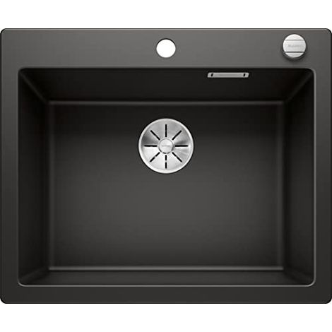 Blanco Pleon 6 - Lavello in silgranit, 62x51 cm, InFino, nero 525954 (1/4)