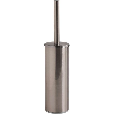 Gedy Escobilla de baño Fuji FJ33 Acero Inoxidable Plata Cepillado para Suelo