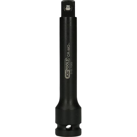 Ks Tools – Rallonge à chocs 1/2' – Longueur 125mm – Acier chrome-molybdène – Normes DIN 3121 et ISO 1174 – Connexion sécurisée