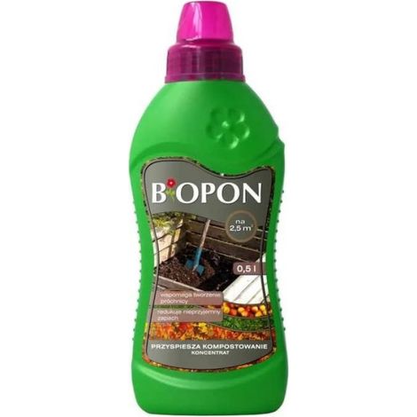 Accélérateur De Compostage Liquide - 0,5 L - Concentré - Pour Tous Composteurs (1/2)