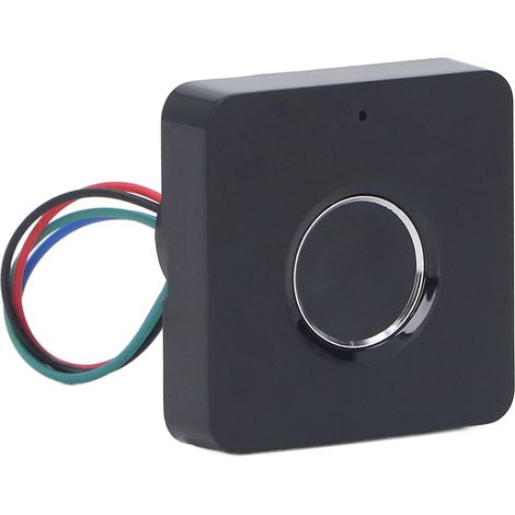 Serrure intelligente à empreintes digitales, USB, sans clé, pour tiroir, armoire, avec lumière respiratoire, pour chambres à coucher, bureaux (1/5)